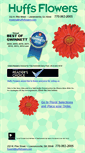 Mobile Screenshot of huffsflowers.com